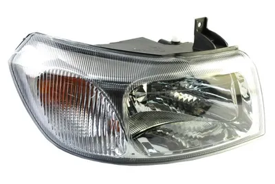 Far fata Dreapta (H4, electric, fara motoras, culoare insert: cromat) potrivit FORD TRANSIT