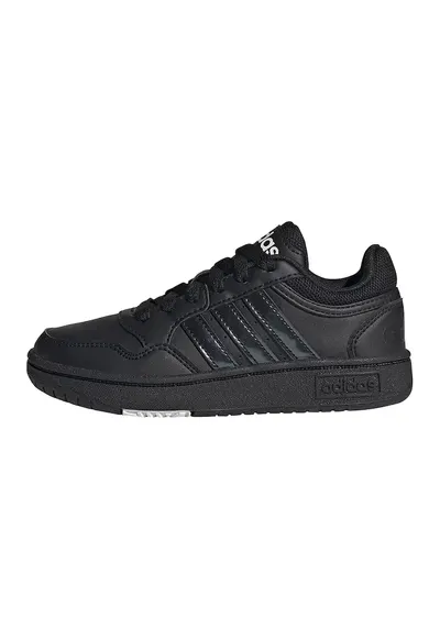 Pantofi sport de piele ecologica Hoops 3.0 - Negru