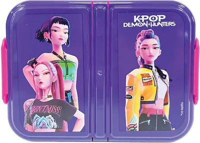Cutie cu alimente GIM K-Pop Demon Hunters - Cu 3 compartimente