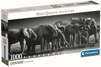 Puzzle panoramic Clementoni din 1000 piese - Turma de uriași