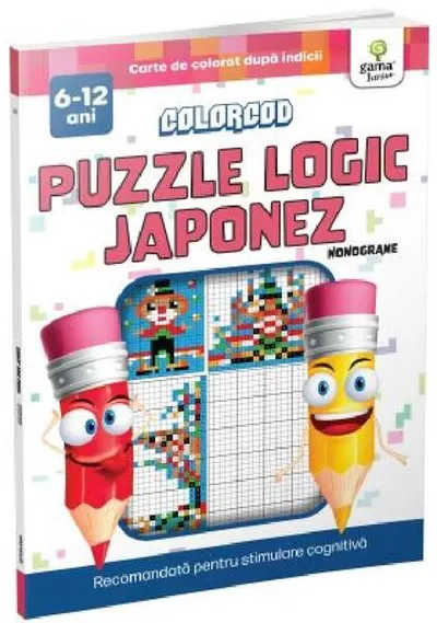 Colorcod. Puzzle logic japonez: Nonograme - Paperback brosat