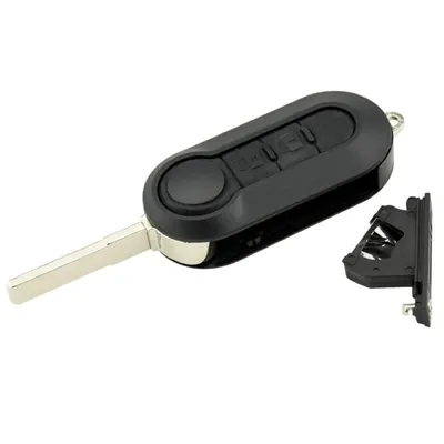 Carcasa Cheie Auto Techstar® compatibila cu Fiat 500, Ducato, Bravo Stilo, Punto, Panda, 2 Butoane