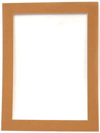 Rama unică din carton Em Art - 700 g/m2, pentru hârtie A3, dimensiunea exterioară 49 x 36.7 cm, maro