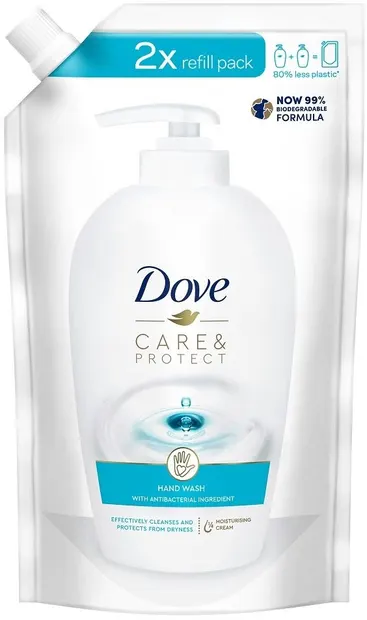 Dove Care & Protect Săpun lichid, 500 ml