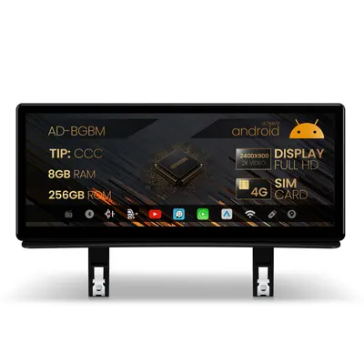 Navigatie BMW Seria 1 E87 (2006-2012), Varianta CCC, Android 13, BM-Octacore 8GB RAM + 256GB ROM, 12.3 Inch - AD-BGBM12008CC+AD-BGRKITBM005