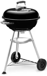 Grătar cu cărbuni Weber - Compact, gratar 47 cm, negru