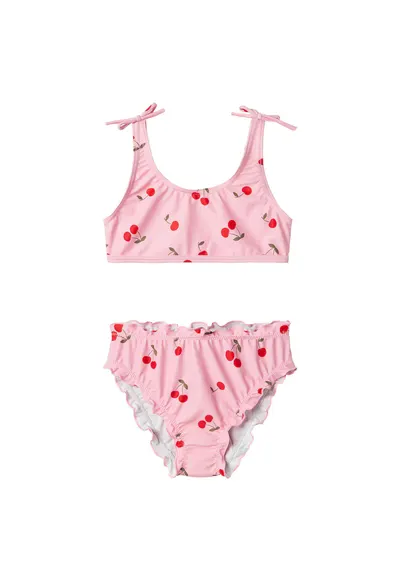 Costum de baie fete 13239620 - Poliester reciclat - Roz - Roz