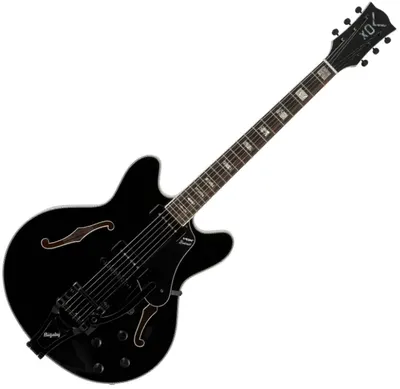 Chitară semi-acustică VOX - BC V90B BK, Jet Black