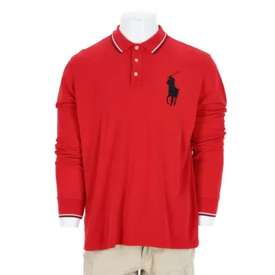 Tricou polo bărbați mânecă lungă Big Pony Polo Ralph Lauren