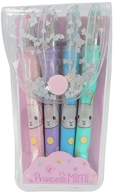 Pixuri cu gel colorate Depesche Princess Mimi - 4 culori