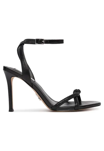 Sandale dama - piele ecologica - negru