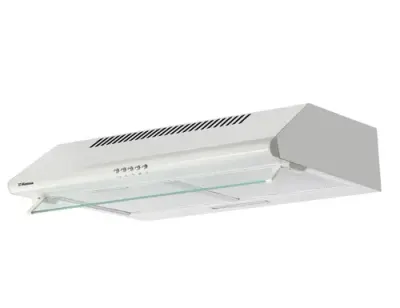Hota traditionala Hansa OSP6251WH, 60 cm, 400 m3/h, 2 motoare, 2 filtre aluminiu, 3 trepte, evacuare 150mm, iluminare led, 68dB (Alb)