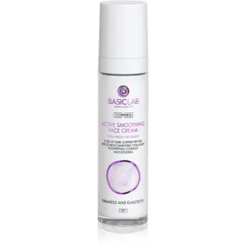 BasicLab Dermocosmetics Copperis crema de zi pentru netezire cu peptide