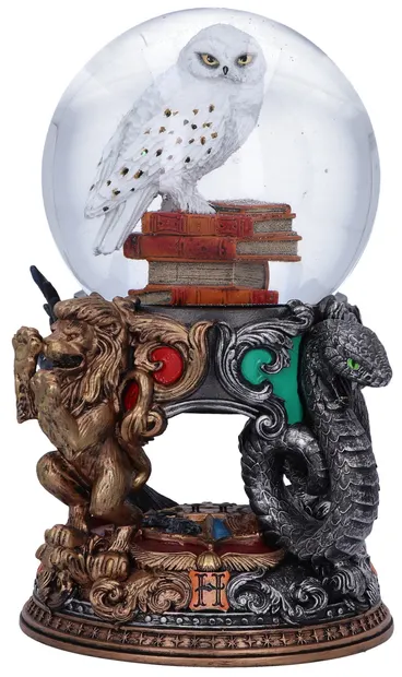 Glob de zăpadă Nemesis Now Movies: Harry Potter - Hedwig, 18 cm