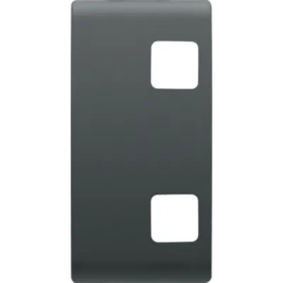 Tasta buton pentru PUSH-BUTTON PANEL - se completeaza cu 2 lentila - 1 MODULE - NEGRU - CHORUS