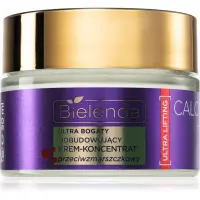 Bielenda Calcium + Q10 Ultra rich rebuilding cream anti-wrinkle concentrate for the night cremă antirid cu efect de regenerare pentru noapte 50 ml