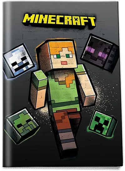 Caiet Graffiti Minecraft - Squad And Street, 40 coli, sortiment