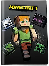Caiet Graffiti Minecraft - Squad And Street, 40 coli, sortiment