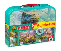 Puzzle Schmidt 4 în 1 - Dinozauri
