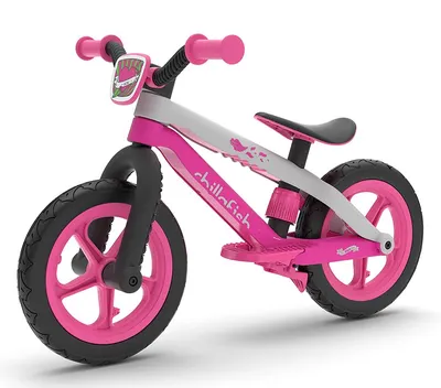 Bicicletă de echilibru Chillafish BMXIE 2 - Roz