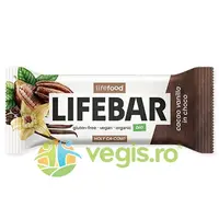 Baton cu Cacao si Vanilie Invelit in Ciocolata Ecologic/Bio 40g