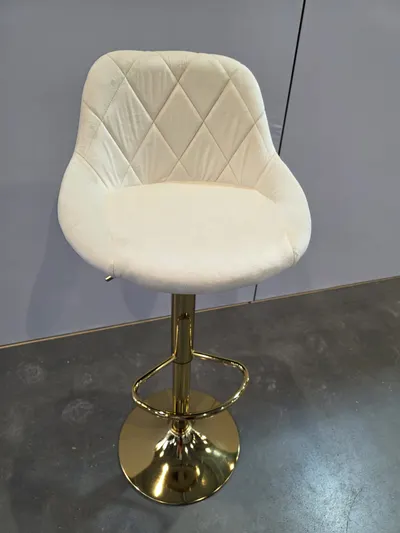Scaun Bar Diamond Gold Cream