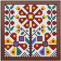 Set creativ cu cadru și pixeli Bright Toys - Broderie bulgară, Motiv 3, Pixel Classic