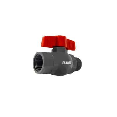 Robinet apa filet interior-exterior PLAMIX PVM - 1/2' PVC - Pachet 25 bucati
