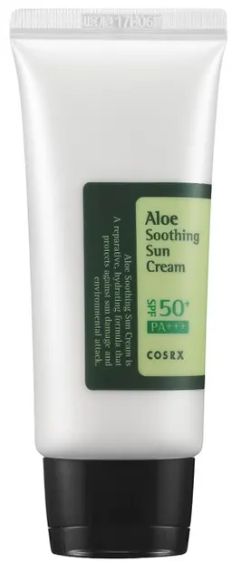 Cosrx Cremă de protecție solară liniștitoare cu aloe, SPF50, 50 ml
