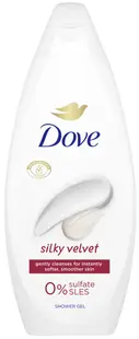 Dove Essential Care Gel de duș Silky Velvet, 250 ml