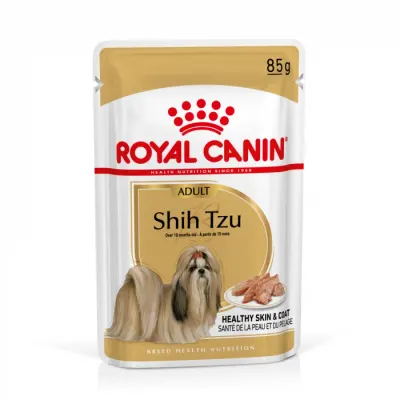 Set 12 buc x 85 gr Hrana umeda pentru caini Royal Canin Shih Tzu Adult Pate