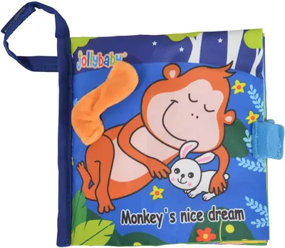 Carte moale Jollybaby - Monkey