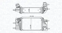 Compresor intercooler potrivit NISSAN JUKE, NV200, NV200 EVALIA, PULSAR 1.5D 02.10-