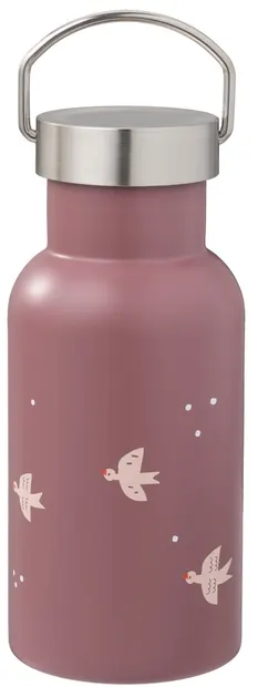 Sticlă și termos cu pai încorporat Fresk - Swallow, 350 ml