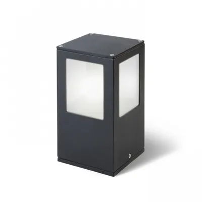 PONDER 20 Corp de iluminat aplica sau Pitic iluminare gradini negru 230V E27 18W IP44