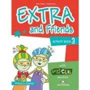 Curs de limba Engleza Extra and Friends 3. Caietul elevului