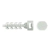 CELO Round box push-in plug InsertFIX IFS, gri