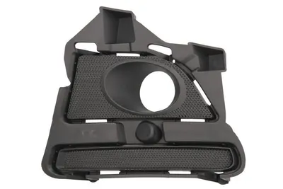 Grila bara fata stanga potrivit FORD USA MUSTANG 2010-2015 - (locas proiector, plastic, negru)