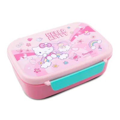 Caserola pentru pranz cu un compartiment, Coolpack, Hello Kitty, Roz