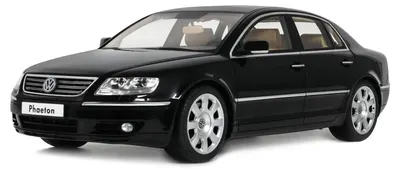 Model colecționabil OTTOMobile Contemporary: Automobile - Volkswagen Phaeton 6.0 W12 (Black L041) (2005)