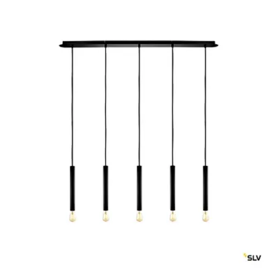 FITU PD, indoor pendant, E27, black, max. 60W