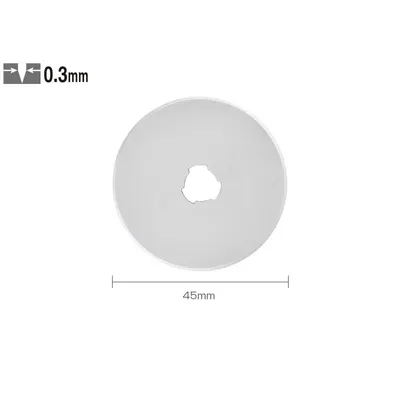 Set RB45-10 - lame japoneze rotunde de 45 mm. 10 bucati. Olfa