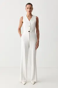 Morgan salopetă de costum pentru femei, cu vâscoză PCARL.F