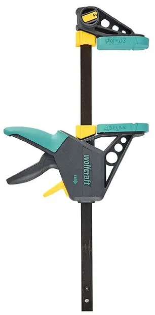 Menghină rapidă cu fălci din plastic Wolfcraft - EHZ PRO, 100 х 300 mm