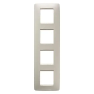 Placa ornament CProiector HORUS ONE - IN TECHNOPOLYMER - 2+2+2+2 modul VERTICAL - IVORY - CProiector HORUS