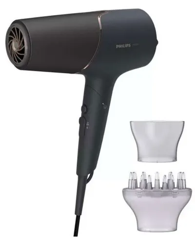 Uscător de păr Philips - BHD538/30, 2300W, 3 viteze, negru
