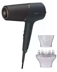 Uscător de păr Philips - BHD538/30, 2300W, 3 viteze, negru
