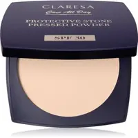 Claresa Care All Day Protective Stone Pressed Powder pudra de fixare SPF 30