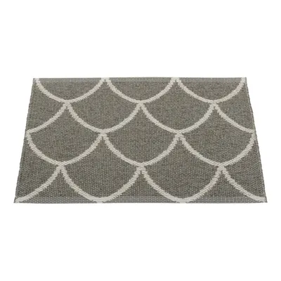 Covor pentru exterior și interior gri 70x50 cm Kotte Charcoal – Pappelina