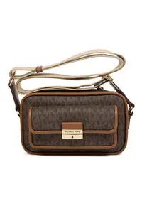 Geanta crossbody cu imprimeu cu monograma Bradshaw - 19x12x7cm
